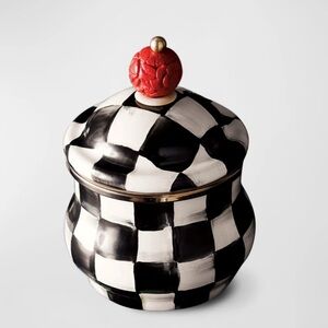 Mackenzie Childs sugar bowl ( BRAND NEW , never opened )